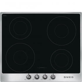 ENCIM. SMEG SI964XM 4F MANDOS ACABADO CROMO