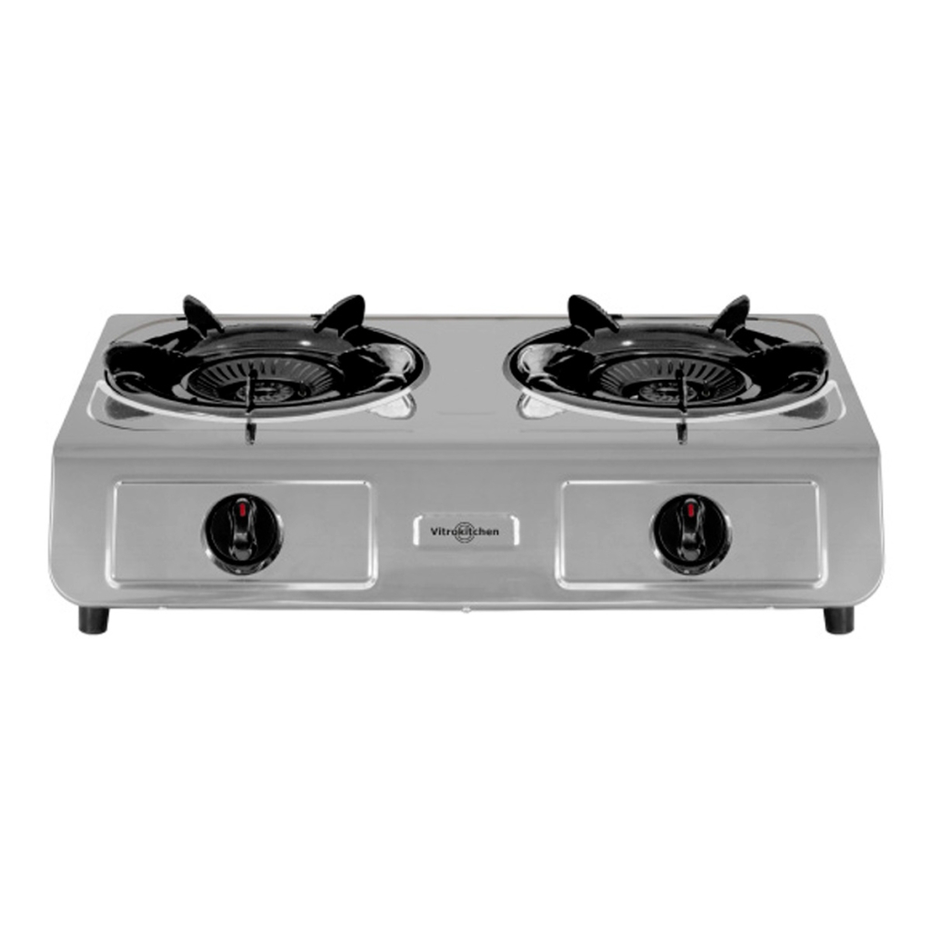 HORNILLO VITROKITCHEN 265IB INOX 2F GAS TERMOPAR