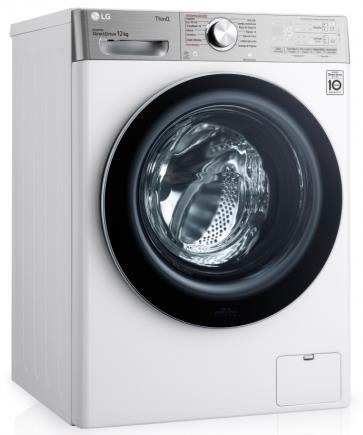LVD. LG F4WV9512P2W 12K 39MIN STEAM AUTODOSIF