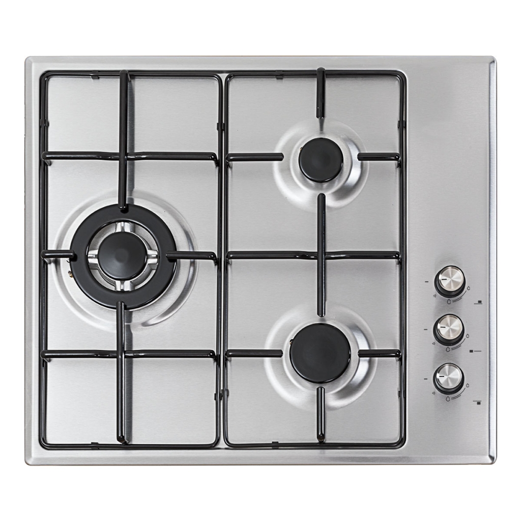 ENCIM. VITROKITCHEN EN603LIB 3F INOX BUTANO