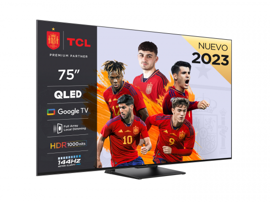 TV TCL 75 75C745 UHD QLED FULLARRAY GOOGLETV 144H