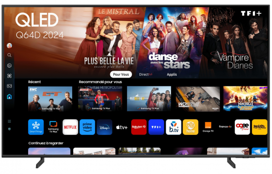 TV SAMSUNG 65 TQ65Q64D QLED UHD SMART TV HDR10+